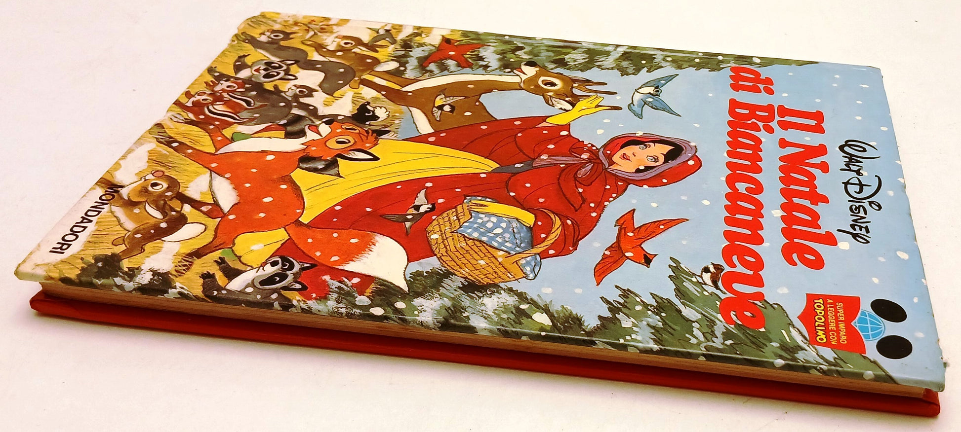 FD- IMPARO A LEGGERE CON TOPOLINO NATALE DI BIANCANEVE - MONDADORI- 1986- YFS978