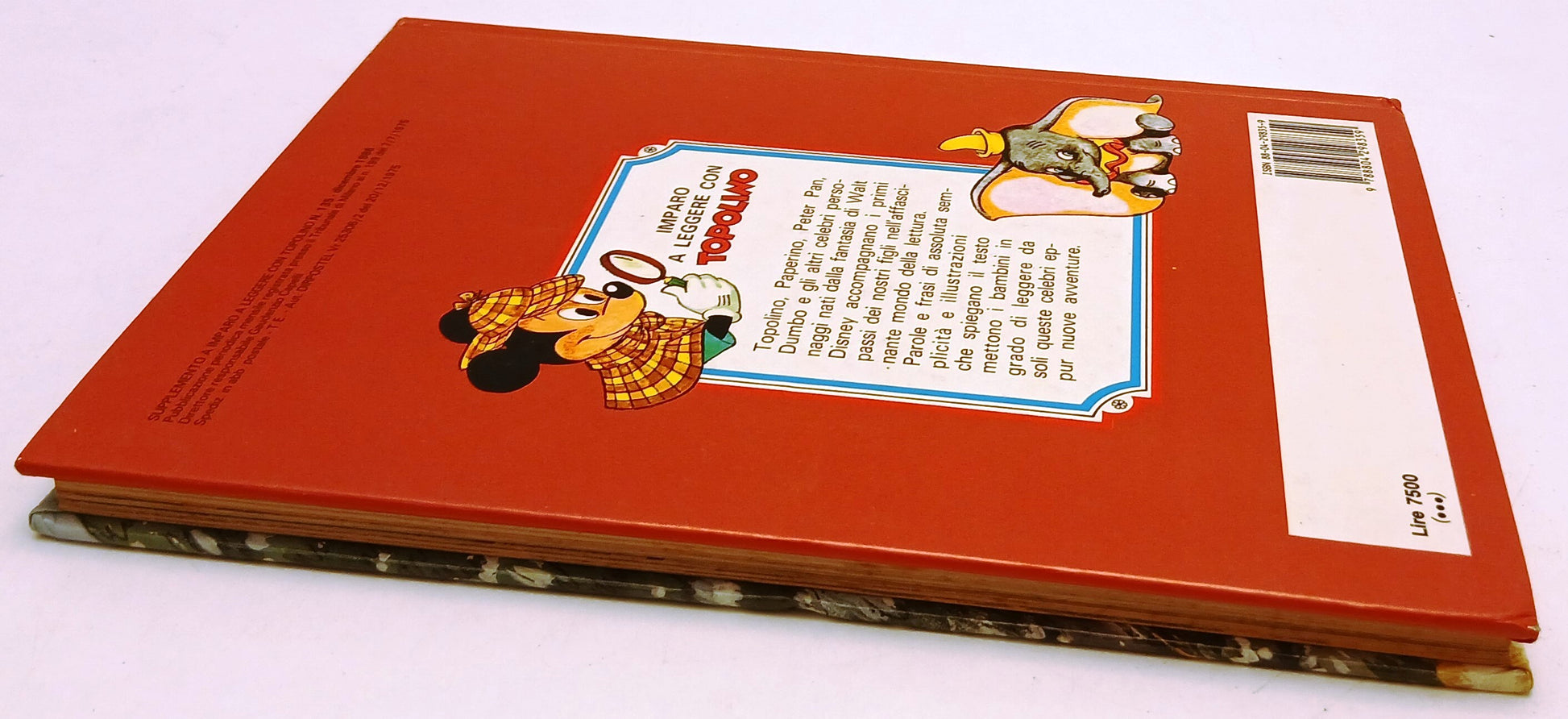 FD- IMPARO A LEGGERE CON TOPOLINO NATALE DI BIANCANEVE - MONDADORI- 1986- YFS978