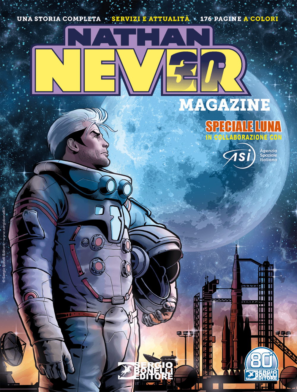 FB- NATHAN NEVER MAGAZINE 2021 SPECIALE LUNA -- BONELLI -- B - N25