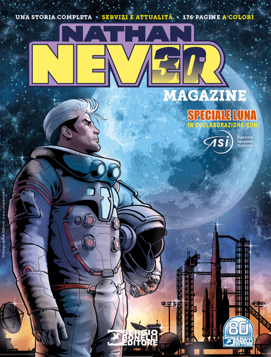FB- NATHAN NEVER MAGAZINE 2021 SPECIALE LUNA -- BONELLI -- B - N25