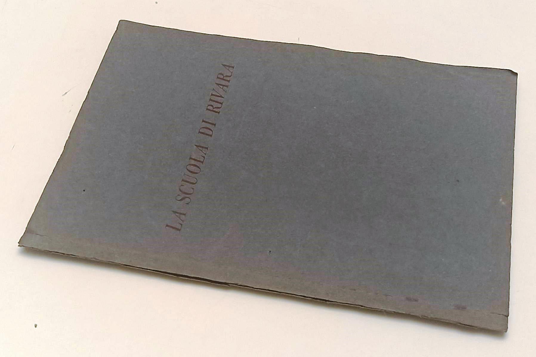LT- MOSTRA DEI PITTORI DELLA LA SCUOLA DI RIVARA - LA STAMPA- 1942 XX- B- XFS154