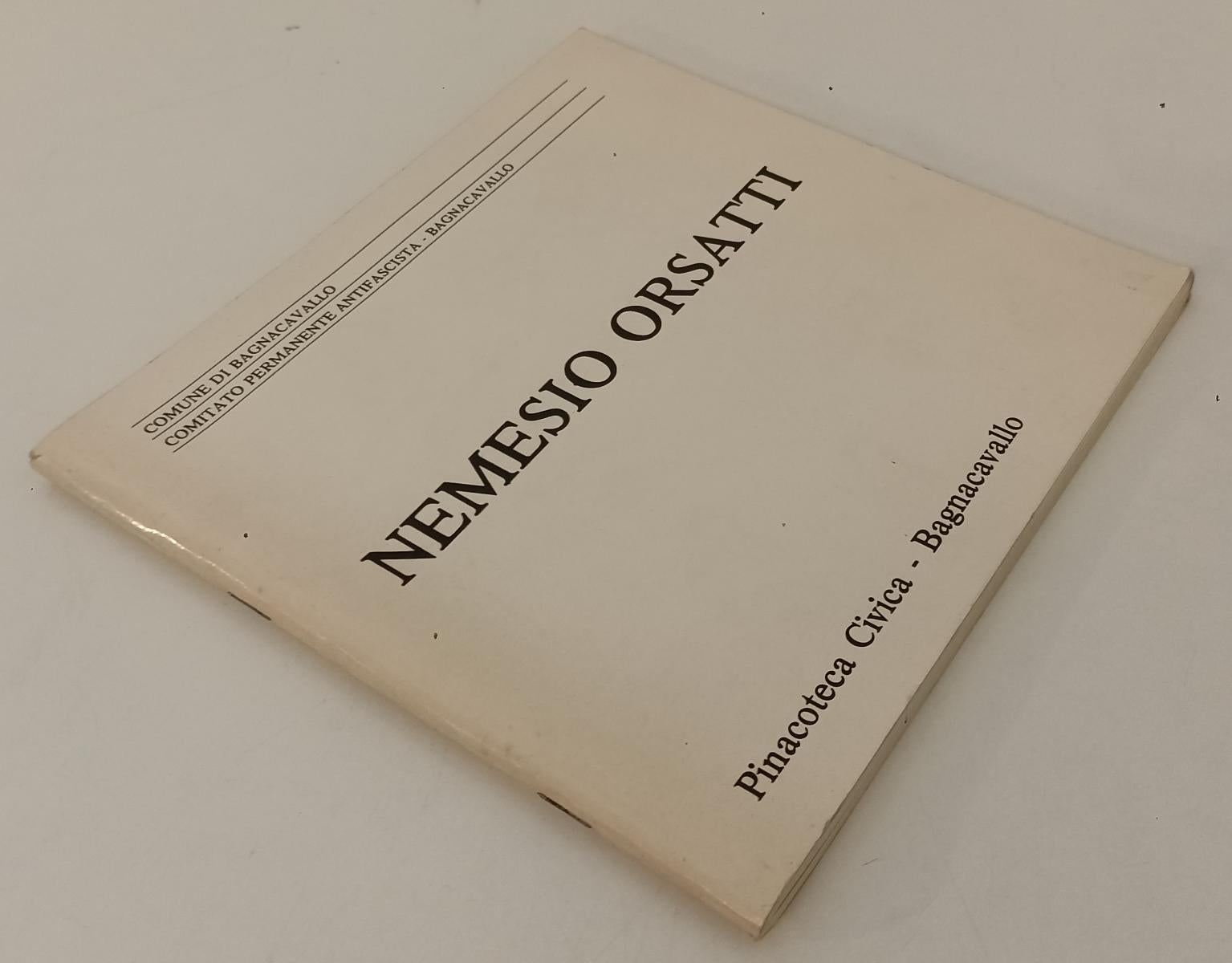 LT- NEMESIO ORSATTI AUTOGRAFO - PINACOTECA CIVICA BAGNACAVALLO - 1978- S- XFS160