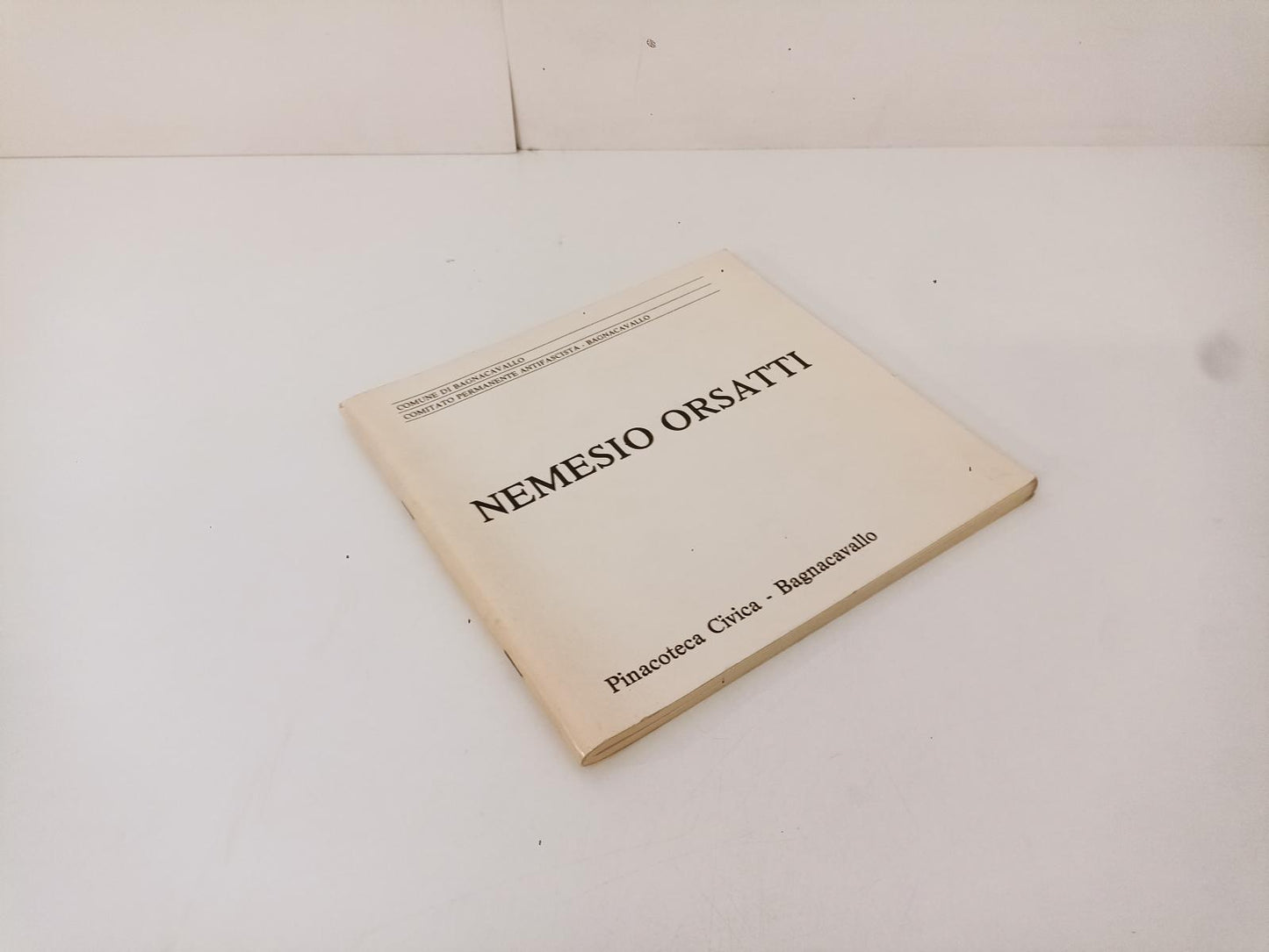 LT- NEMESIO ORSATTI AUTOGRAFO - PINACOTECA CIVICA BAGNACAVALLO - 1978- S- XFS160
