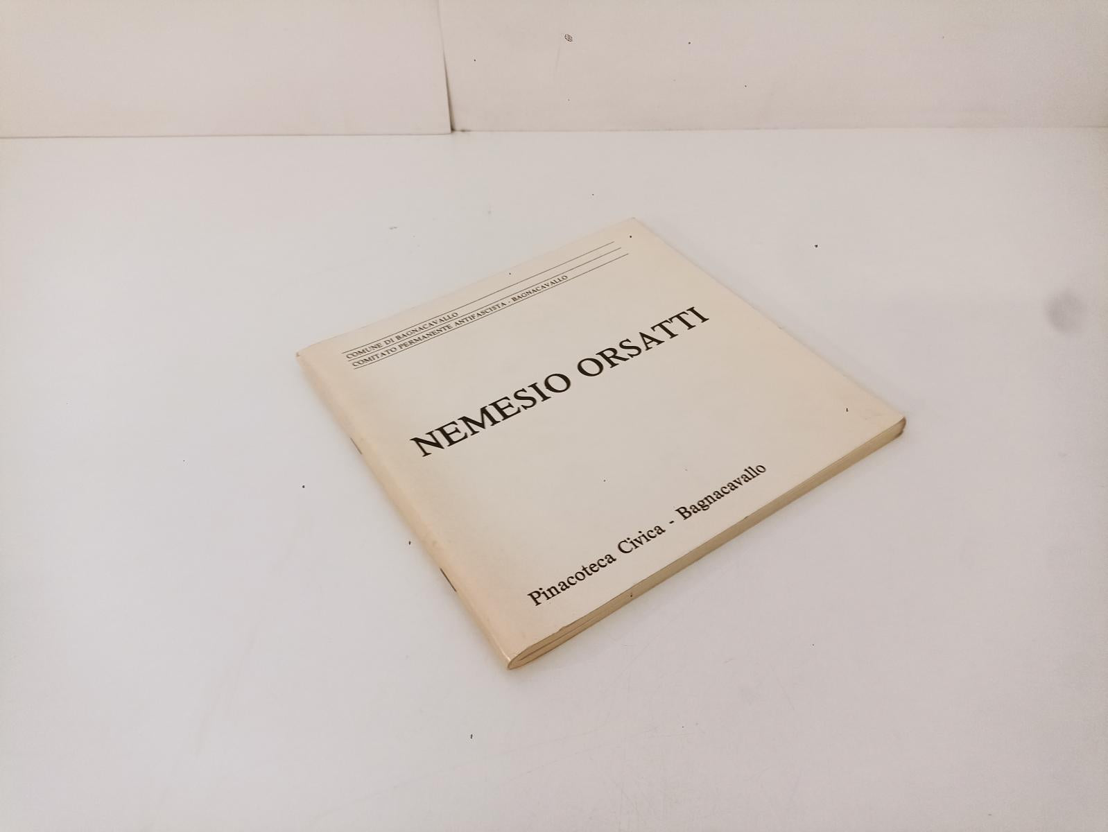 LT- NEMESIO ORSATTI AUTOGRAFO - PINACOTECA CIVICA BAGNACAVALLO - 1978- S- XFS160