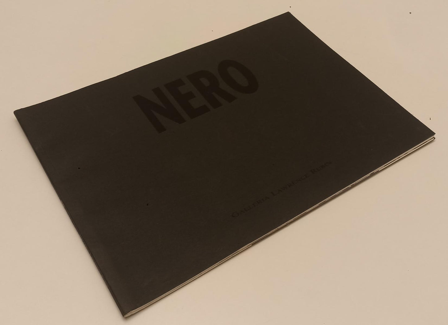LT- NERO JONATHAN GUAITAMACCHI BAHK SEON-GHI- GALLERIA LAWRENCE RUBIN- S- XFS175