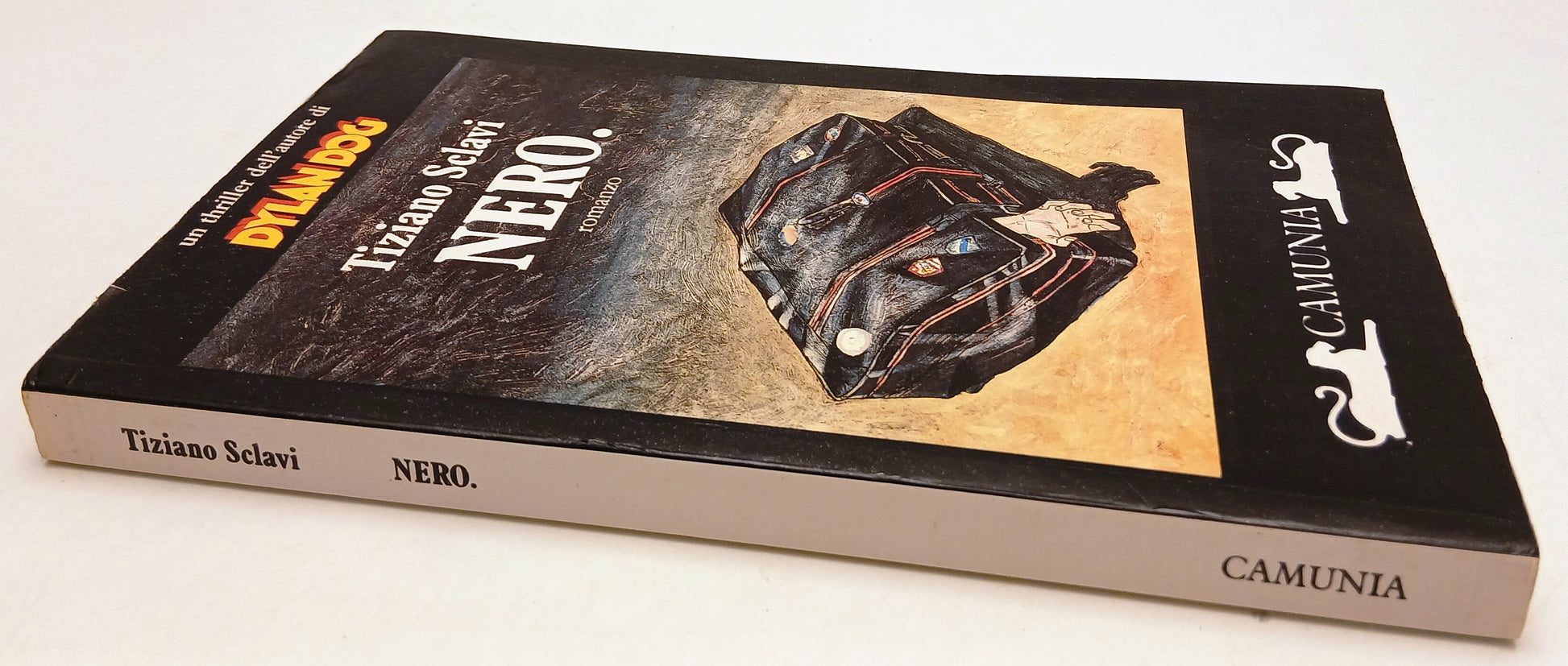 LG- NERO. - TIZIANO SCLAVI - CAMUNIA - BRIVIDO ITALIANO -- 1992 - B - ZDS190