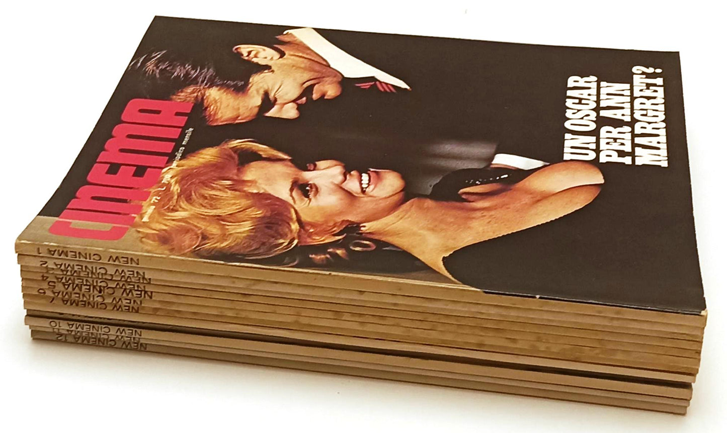 LW- RIVISTA NEW CINEMA GENNAIO/DICEMBRE ANNATA COMPLETA 1972 - WILLIAMS - YFS719