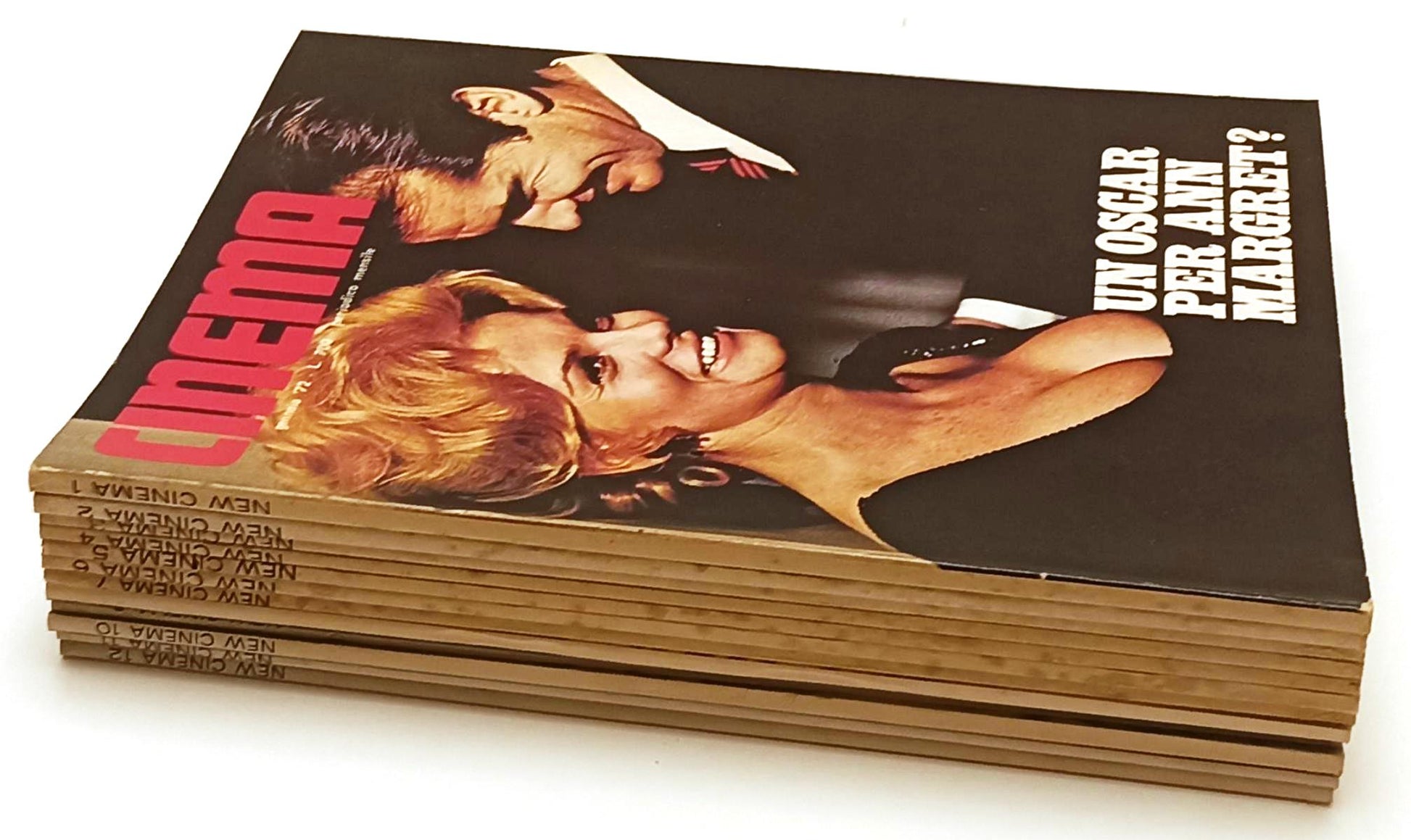 LW- RIVISTA NEW CINEMA GENNAIO/DICEMBRE ANNATA COMPLETA 1972 - WILLIAMS - YFS719
