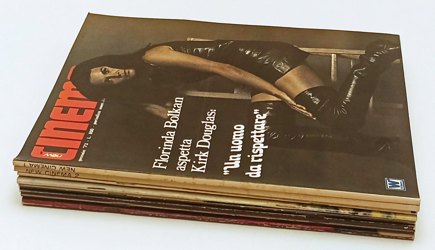 LW- RIVISTA NEW CINEMA 8 NUMERI  ANNATA 1973 - WILLIAMS - YFS719