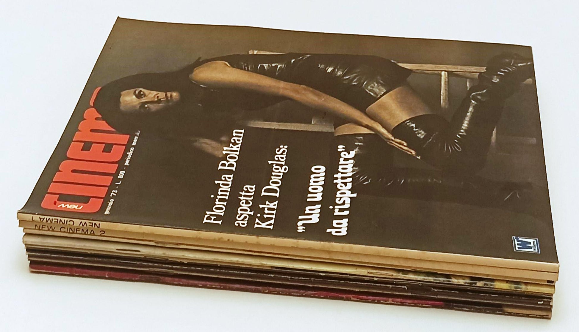 LW- RIVISTA NEW CINEMA 8 NUMERI  ANNATA 1973 - WILLIAMS - YFS719