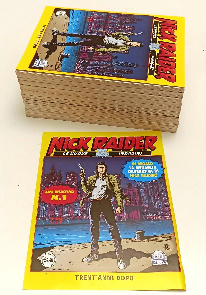 FB- NICK RAIDER LE NUOVE INDAGINI 1/10 -- BONELLI - 2021 - B - G24