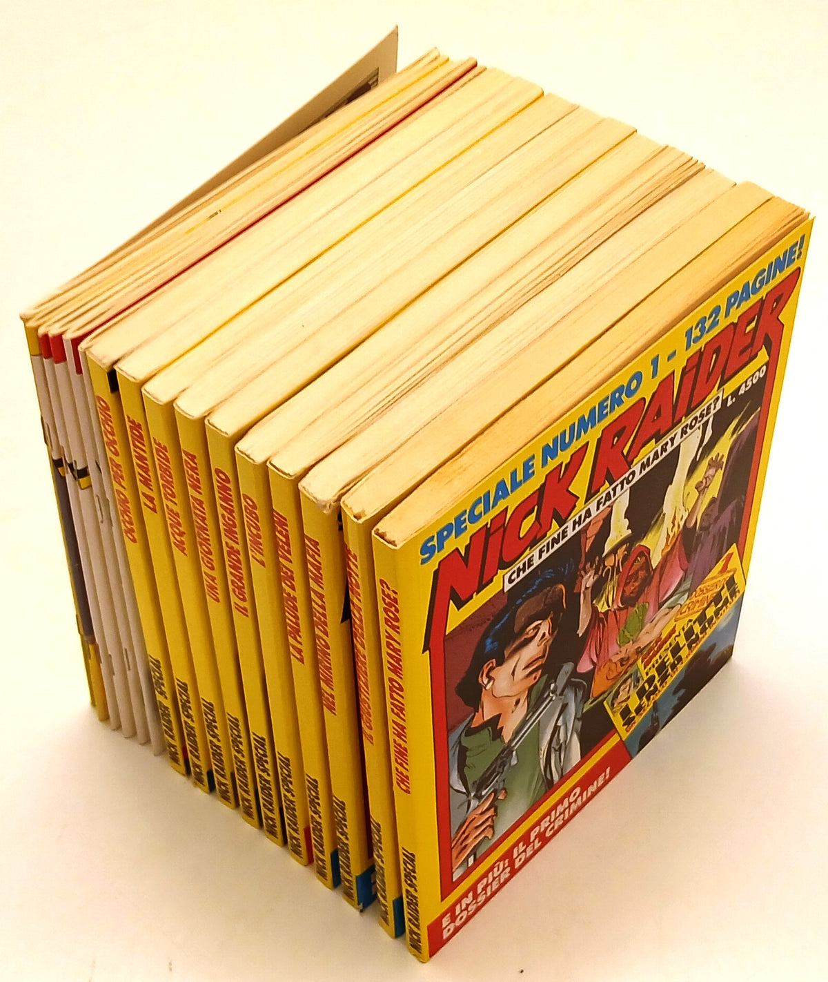 FB- NICK RAIDER SPECIALI 1/10  COMPLETI DI ALBETTO -- BONELLI - 1989 - B - H25
