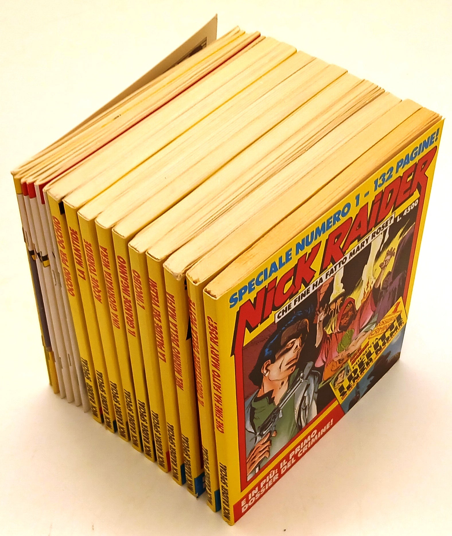 FB- NICK RAIDER SPECIALI 1/10  COMPLETI DI ALBETTO -- BONELLI - 1989 - B - H25