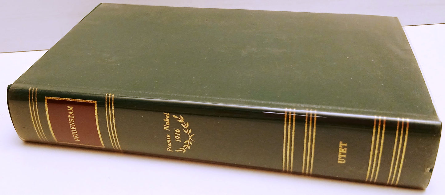 LN- PREMIO NOBEL 1916 HEIDENSTAM -- UTET - PREMI NOBEL --- CS - XFS