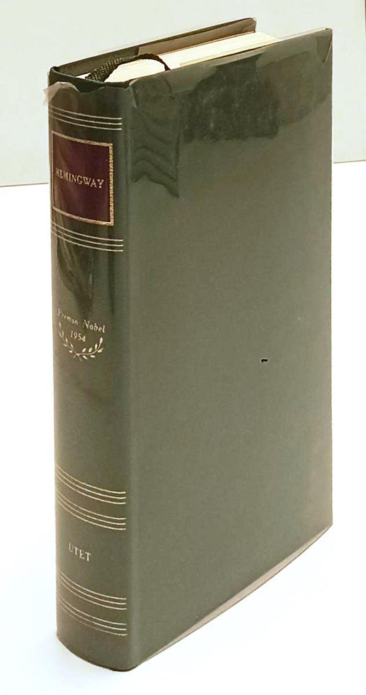 LN- PREMIO NOBEL 1954 HEMINGWAY -- UTET - PREMI NOBEL --- CS - XFS