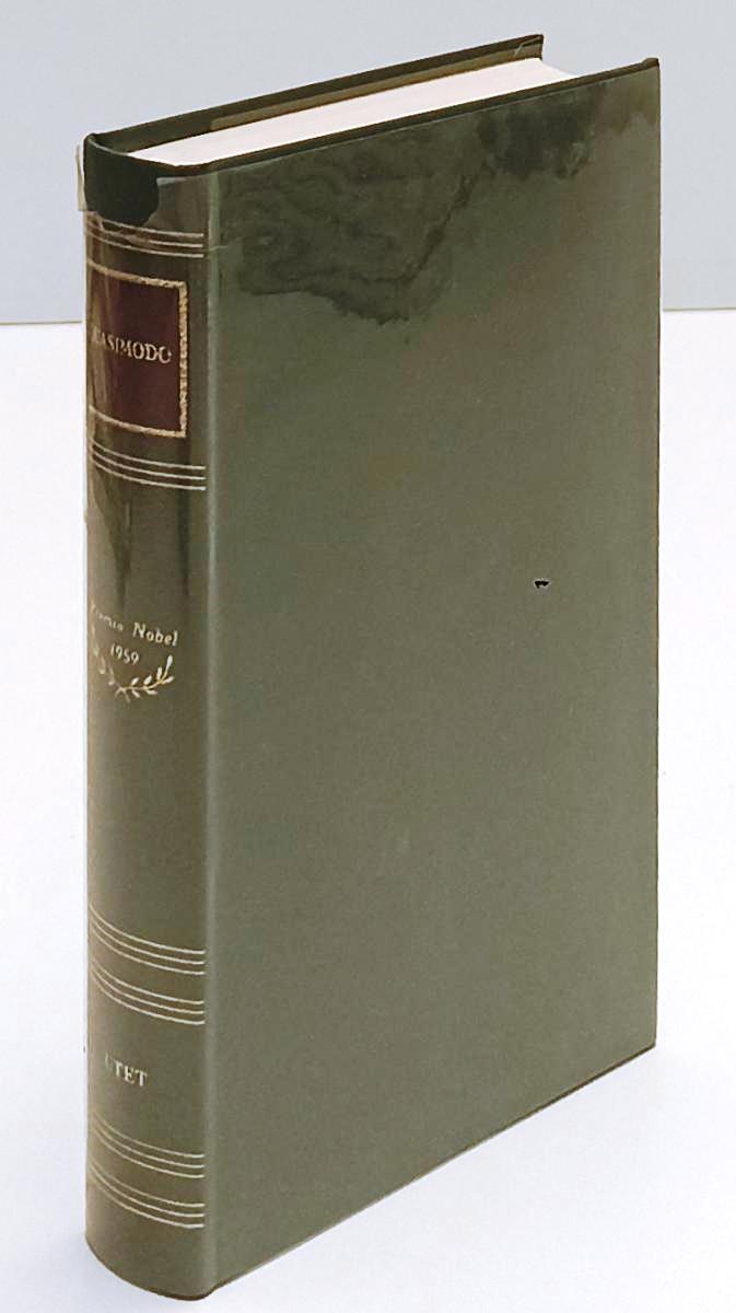 LN- PREMIO NOBEL 1959 QUASIMODO -- UTET - PREMI NOBEL --- CS- XFS