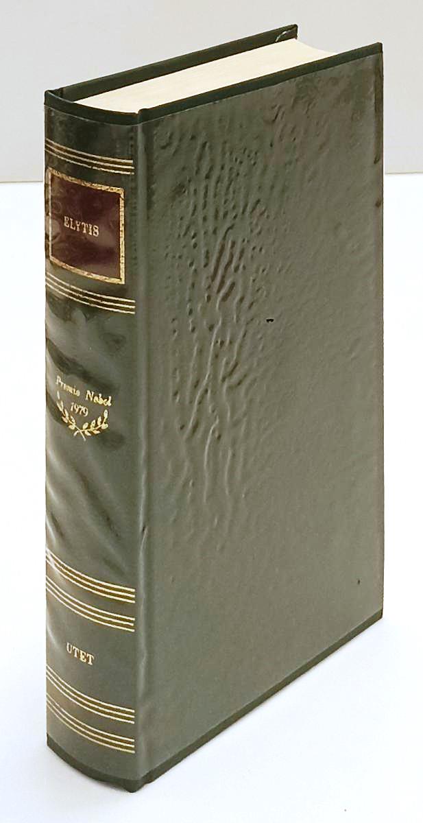 LN- PREMIO NOBEL 1979 ELYTIS -- UTET - PREMI NOBEL --- CS - XFS