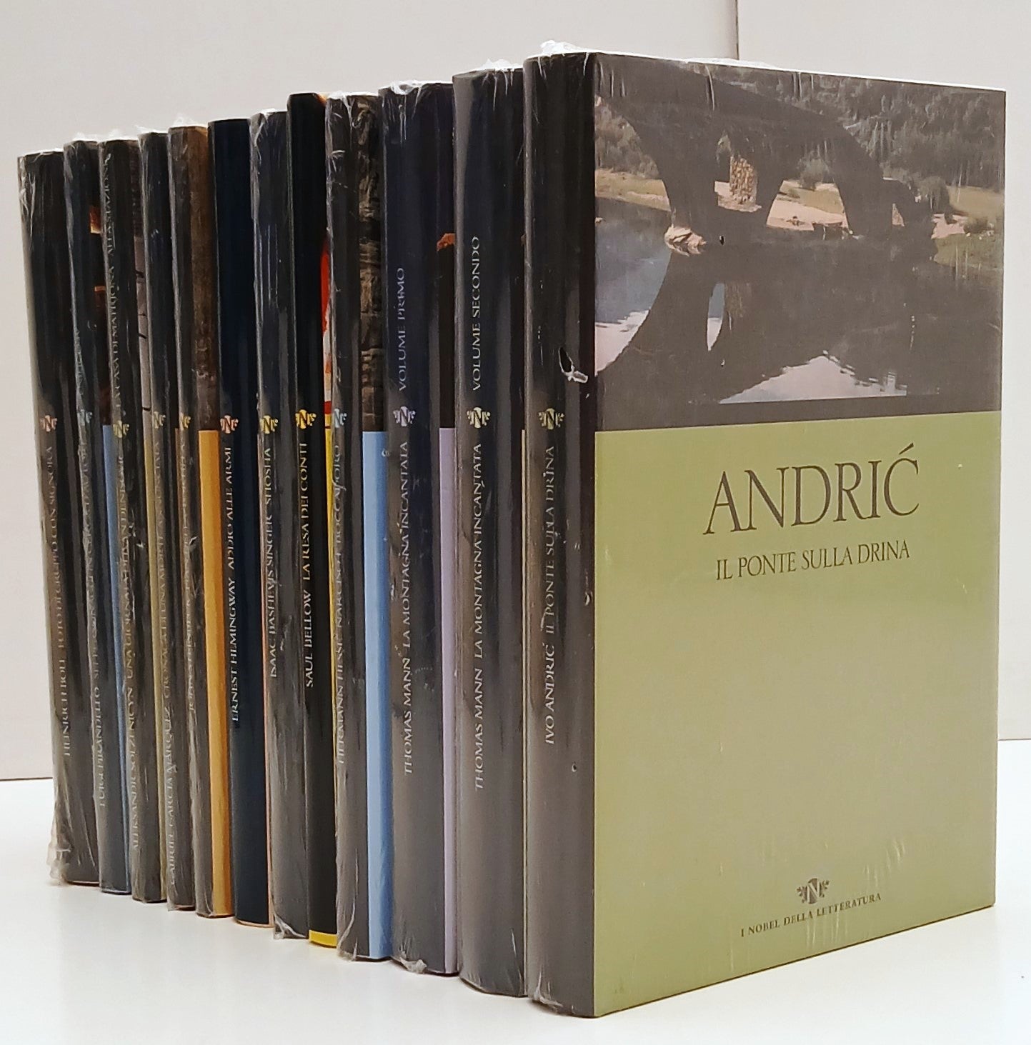 LN- I NOBEL DELLA LETTERATURA 1/12 COMPLETA - FAMIGLIA CRISTIANA - 2004 - C- XFS