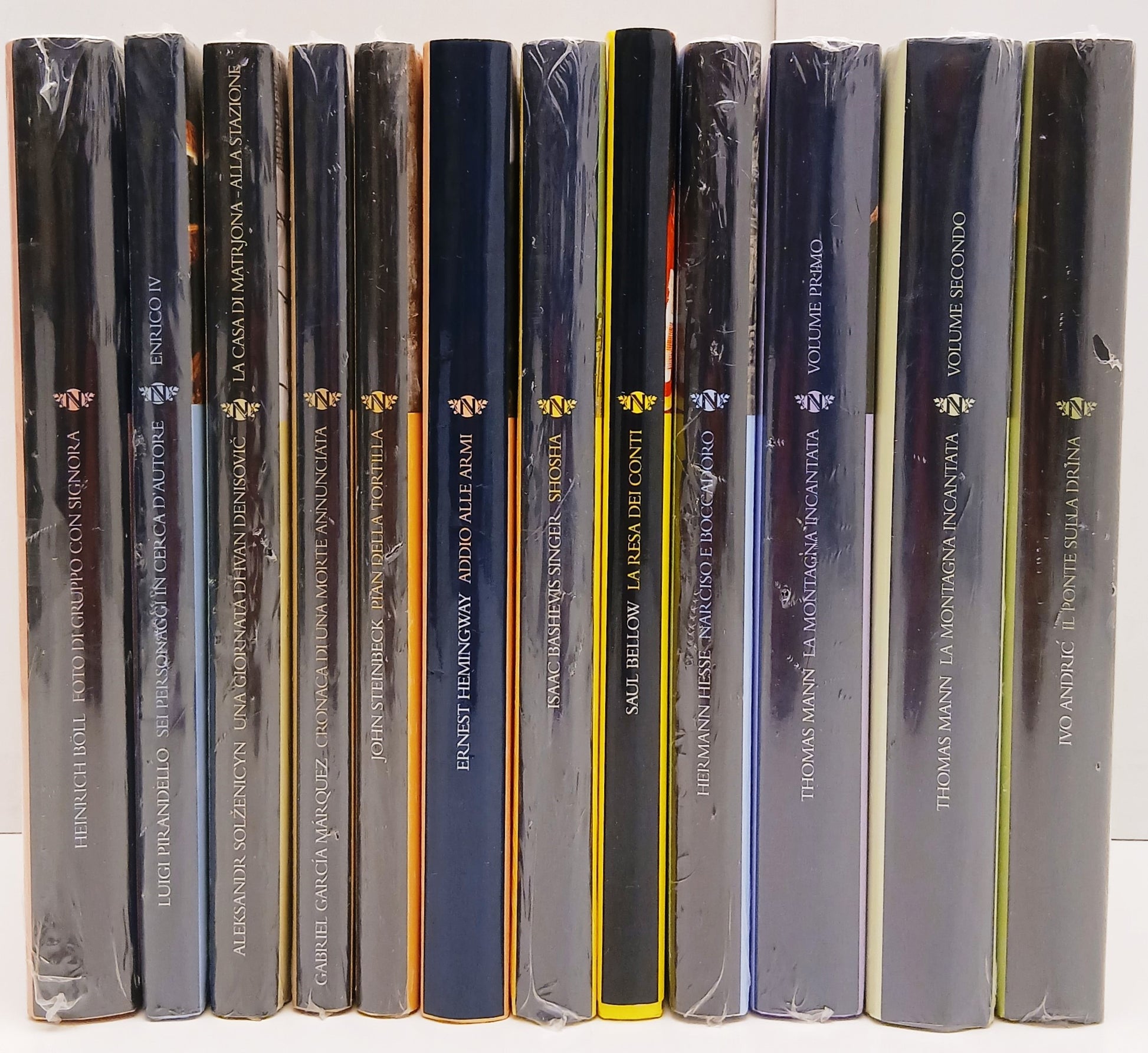 LN- I NOBEL DELLA LETTERATURA 1/12 COMPLETA - FAMIGLIA CRISTIANA - 2004 - C- XFS