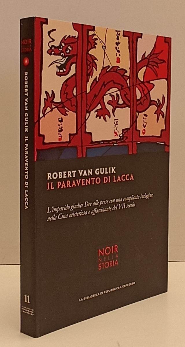 LN2- NOIR NELLA STORIA 11 IL PARAVENTO DI LACCA- VAN GULIK - REPUBBLICA - JXS183