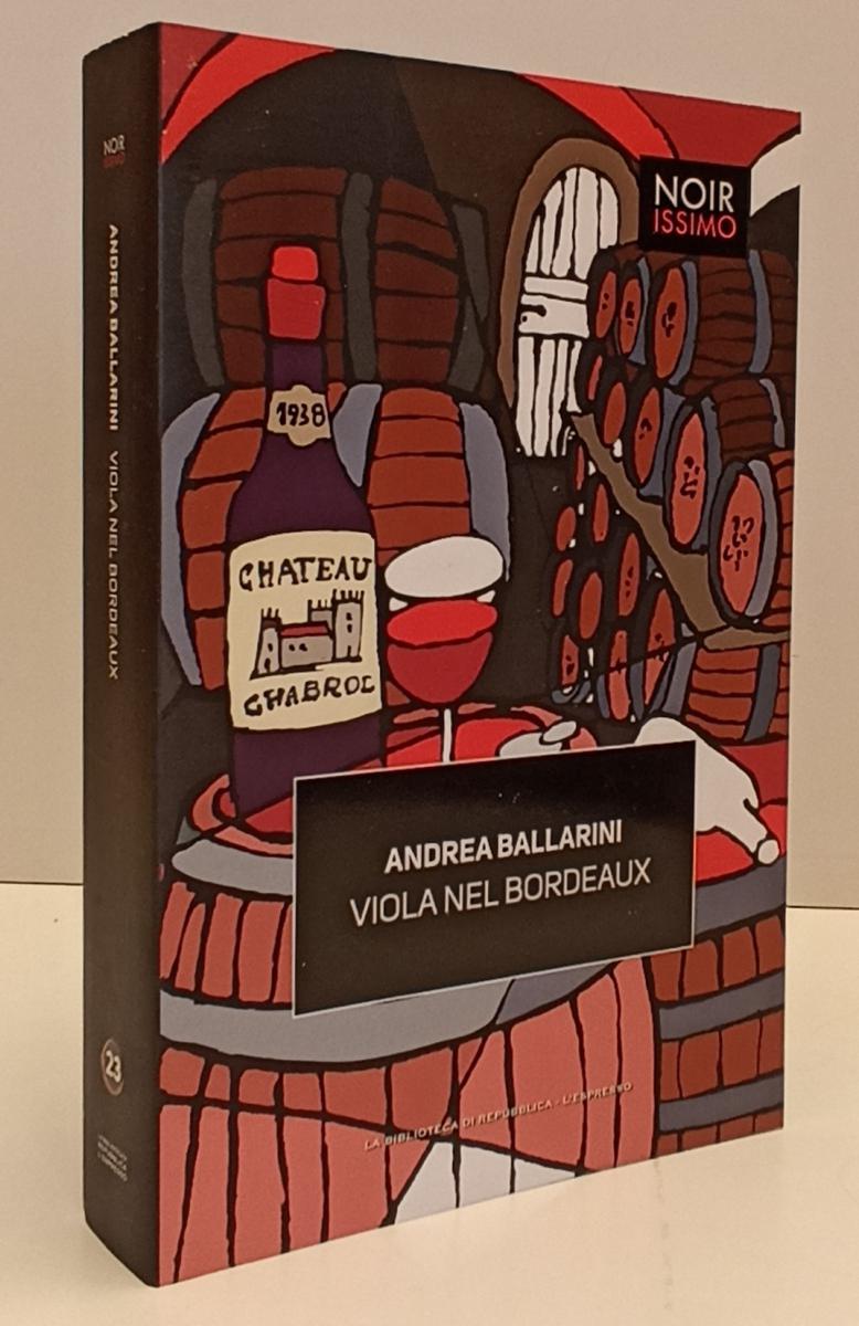 LN2- NOIRISSIMO N.23 VIOLA NEL BORDEAUX- BALLARINI- BIBLIOTECA REPUBBLICA-JXS169