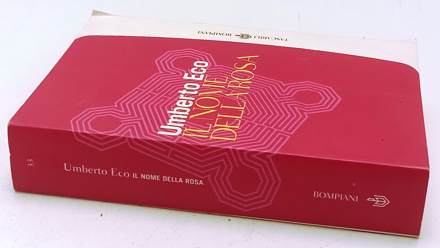 LN- IL NOME DELLA ROSA - UMBERTO ECO - BOMPIANI - TASCABILI --- B - YFS608