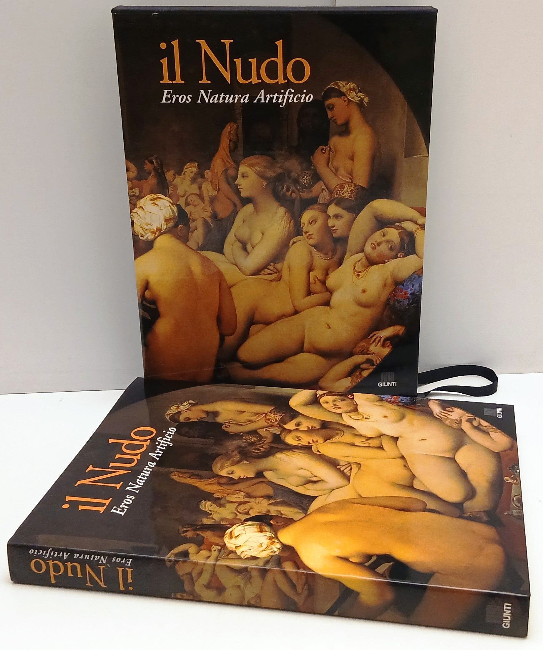 Il nudo Eros natura artificio - Gloria Fossi - Giunti- 1a ed.- cofanetto- ZFS319