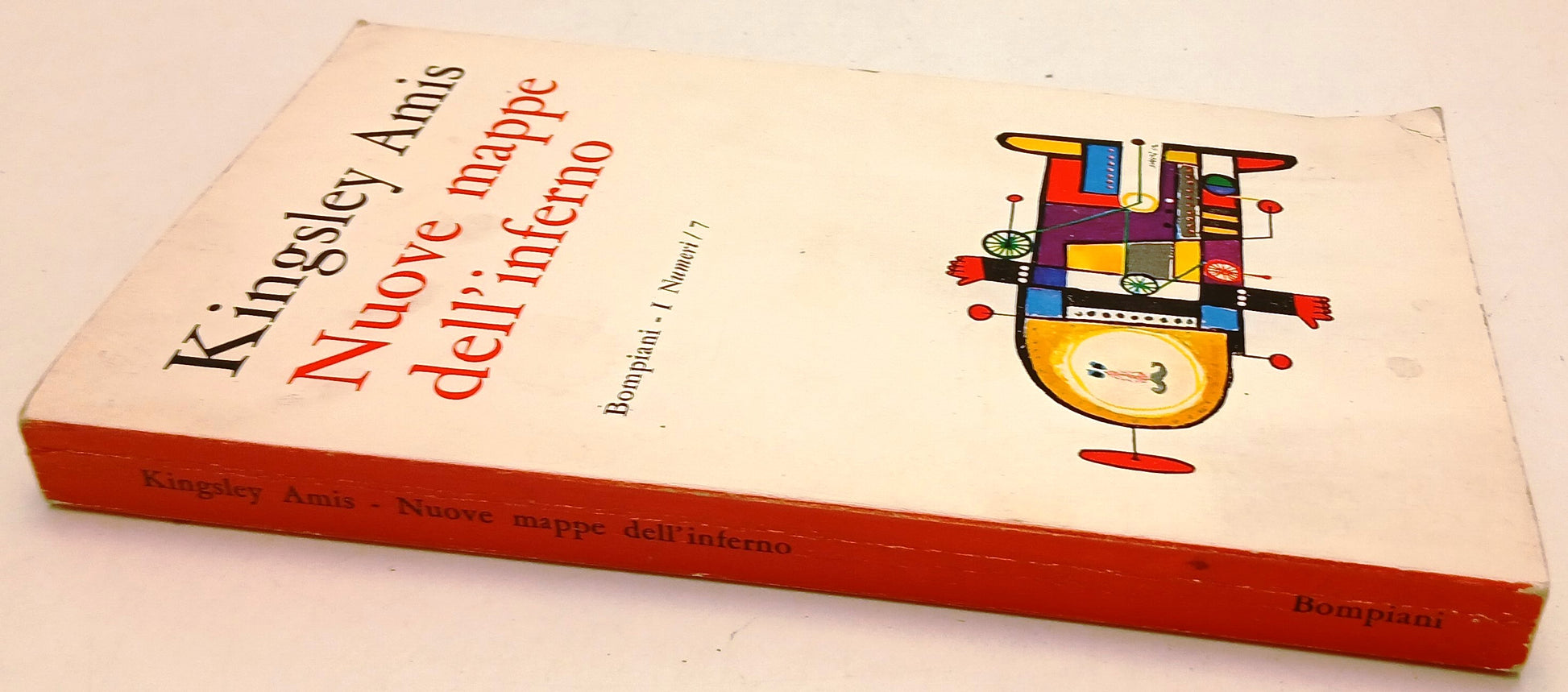 LZ- NUOVE MAPPE DELL'INFERNO- KINGSLEY AMIS- BOMPIANI- I NUMERI- 1962- B- XFS139