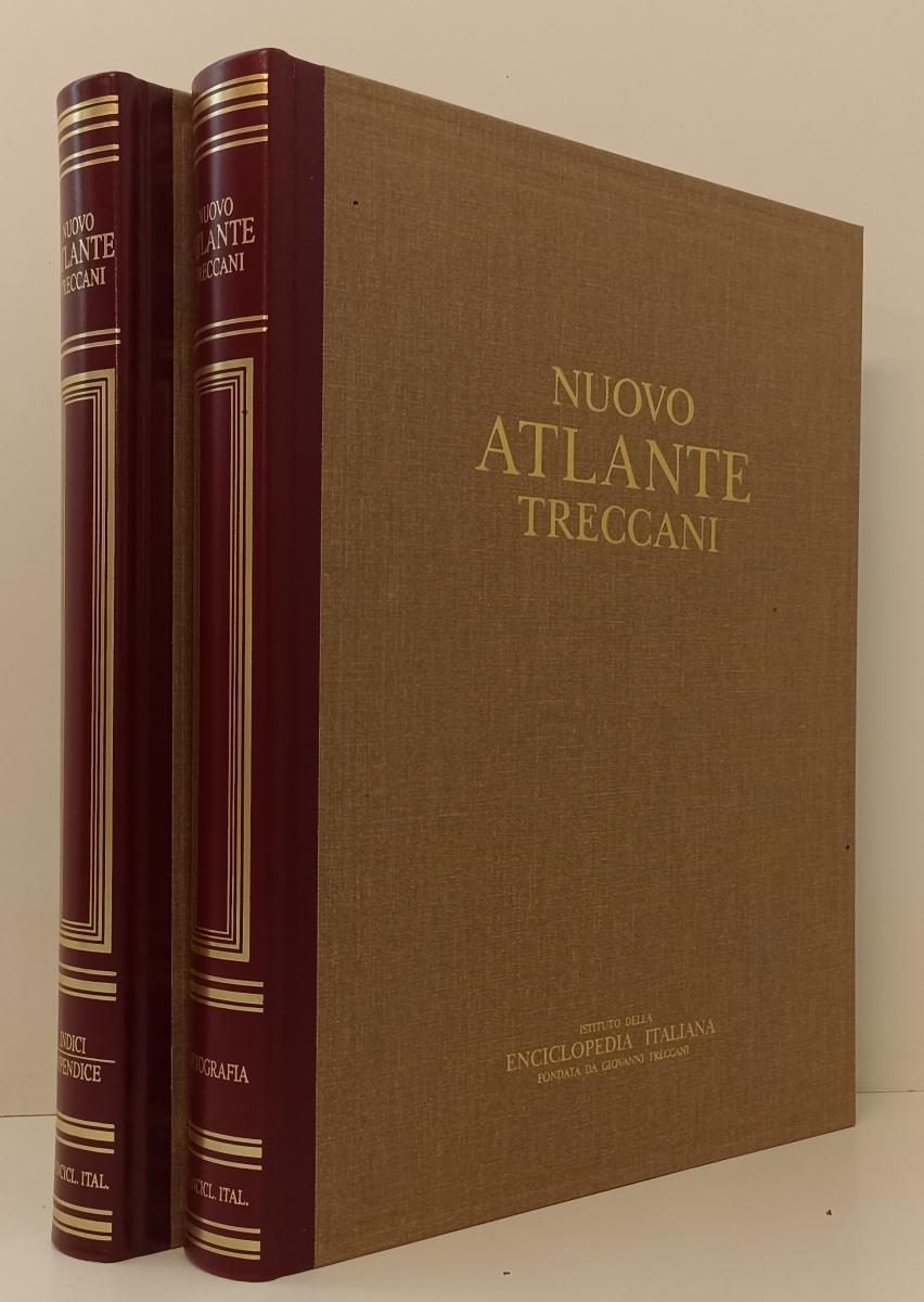 LZ- NUOVO ATLANTE TRECCANI 2 VOLUMI CON CUSTODIA -- TRECCANI --- 1995- CS- YFS68