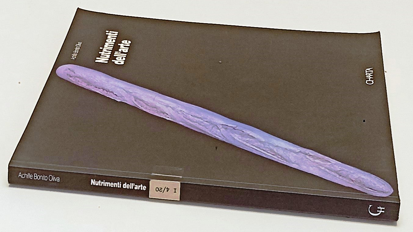 LT- NUTRIMENTI DELL'ARTE CATALOGO- ACHILLE BONITO OLIVA- CHARTA- 1995- B- XFS173