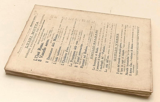 LN- L'OASI ROSSA - LUIGI MOTTA AMATO - FRATELLI TREVES--- 1915- B- YFS499