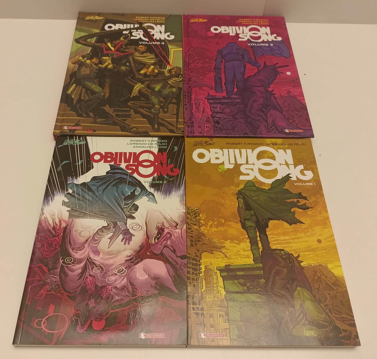 FV- OBLIVION SONG VOLUMI 1/4 - KIRKMAN - SALDAPRESS -- C/B- A24