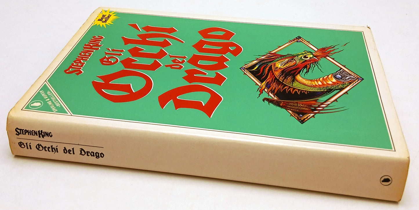 LN- GLI OCCHI DEL DRAGO ILLUSTRATO- STEPHEN KING- SPERLING KUPFER- 1988- CS- XFS