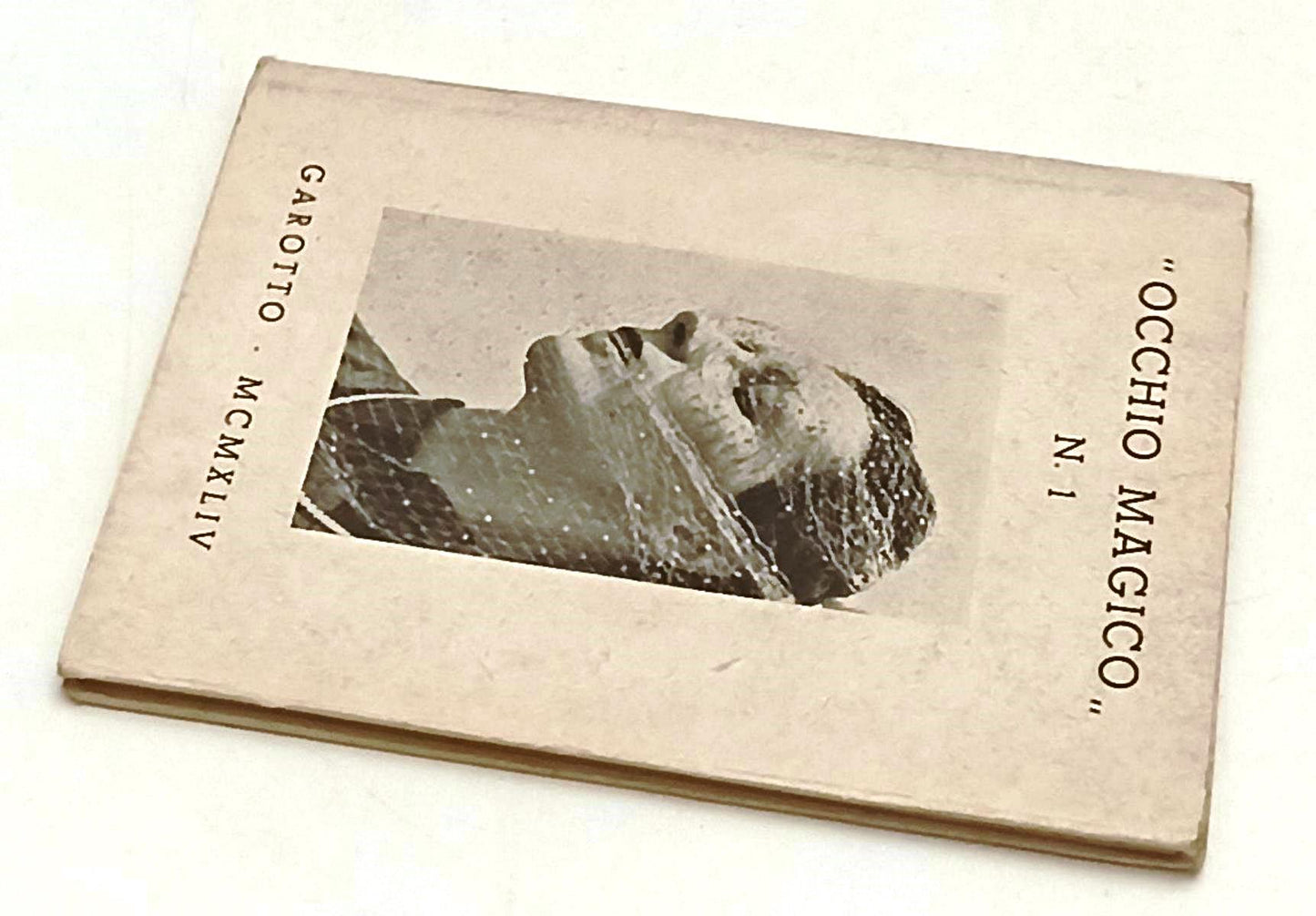 LT- OCCHIO MAGICO N.1 IMMAGINI DI RIDENTI- GAROTTO- PESCE D'ORO- 1944- B- XFS92