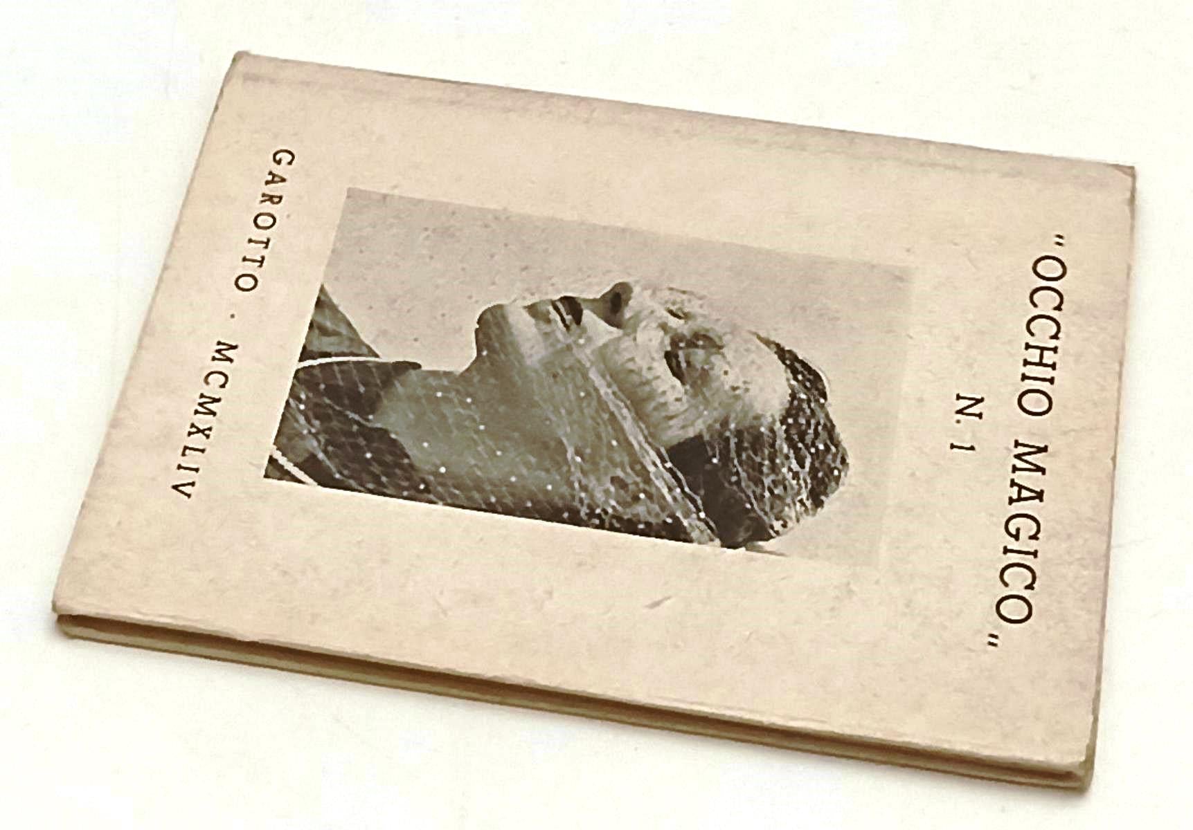 LT- OCCHIO MAGICO N.1 IMMAGINI DI RIDENTI- GAROTTO- PESCE D'ORO- 1944- B- XFS92
