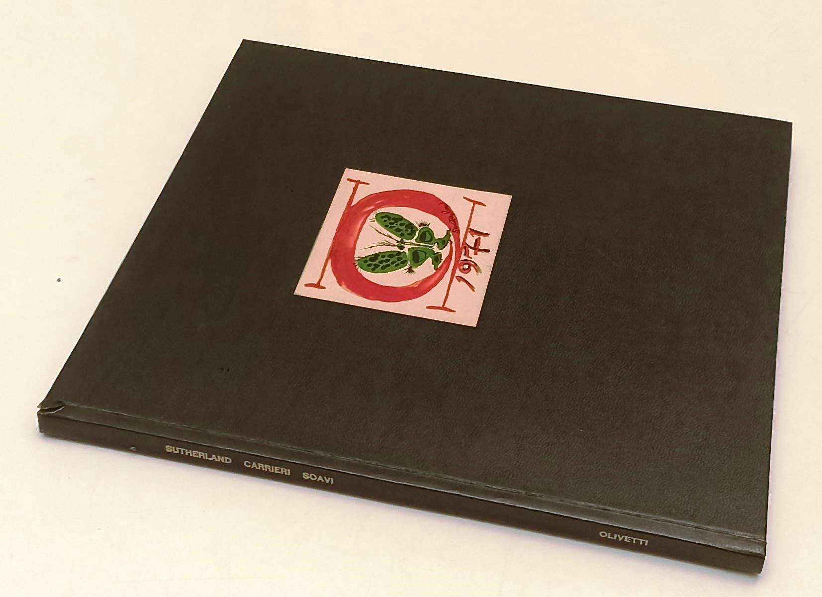 LT- DODICI ACQUERELLI POESIE FOTO - SUTHERLAND CARRIERI SOAVI - OLIVETTI- YFS298
