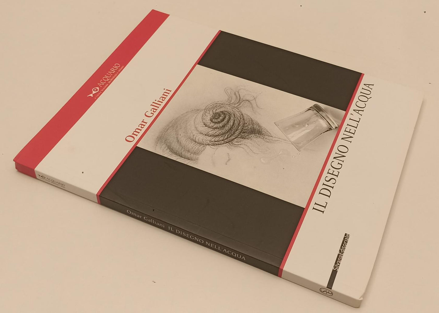 LT- OMAR GALLIANI IL DISEGNO DELL'ACQUA CATALOGO OPERE- SILVANA- 2015- B- XFS174