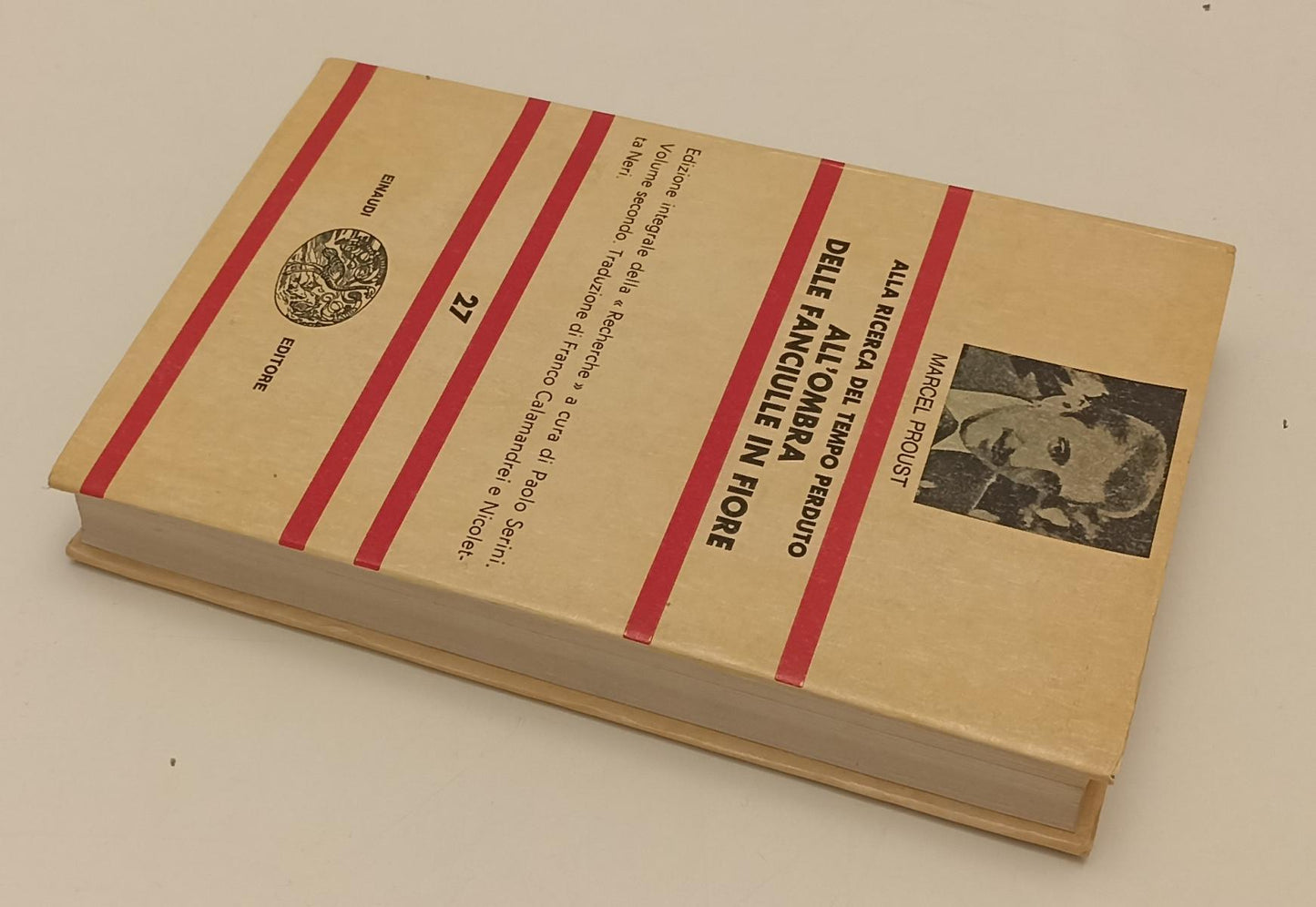 LN- ALL'OMBRA DELLE FANCIULLE IN FIORE - PROUST - EINAUDI - NUE -- 1967- CS- XFS