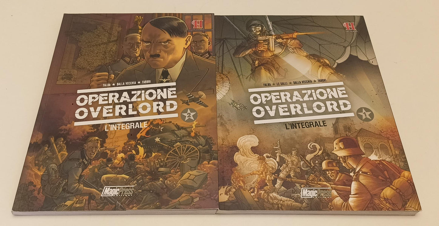 FV- OPERAZIONE OVERLORD L'INTEGRALE VOLUMI 1/2 -- MAGIC PRESS - 2021 - B - C24