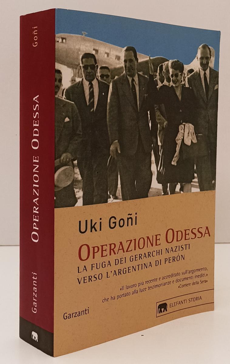 LS- OPERAZIONE ODESSA - UKI GONI - GARZANTI - ELEFANTI STORIA -- 2007- B- XFS137