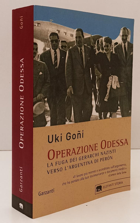 LS- OPERAZIONE ODESSA - UKI GONI - GARZANTI - ELEFANTI STORIA -- 2007- B- XFS137