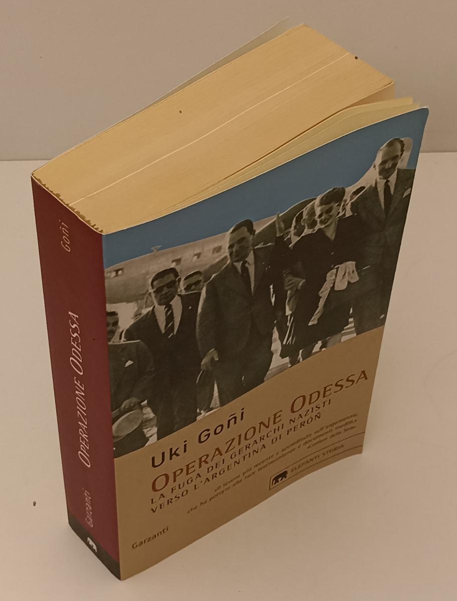 LS- OPERAZIONE ODESSA - UKI GONI - GARZANTI - ELEFANTI STORIA -- 2007- B- XFS137