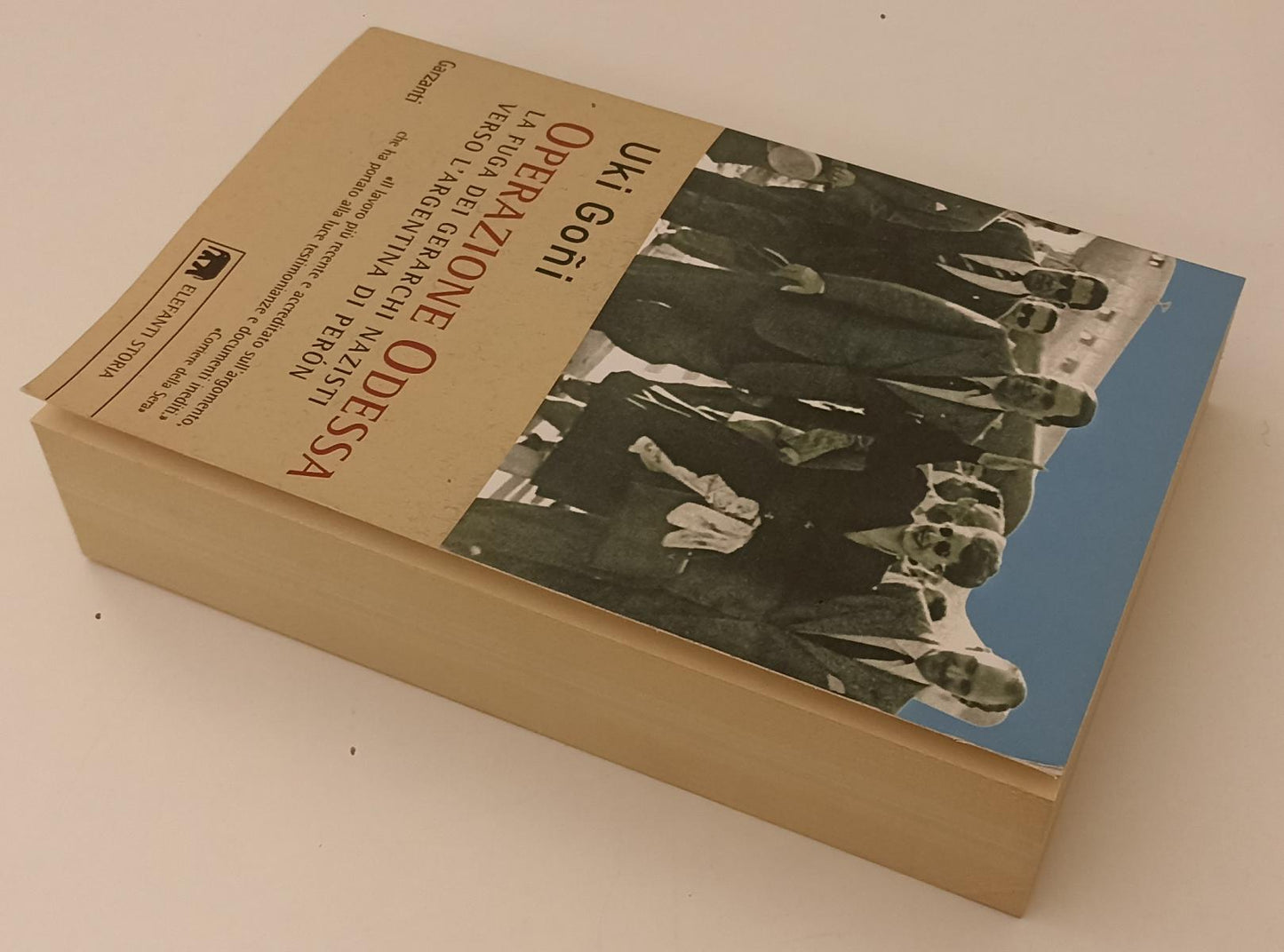 LS- OPERAZIONE ODESSA - UKI GONI - GARZANTI - ELEFANTI STORIA -- 2007- B- XFS137
