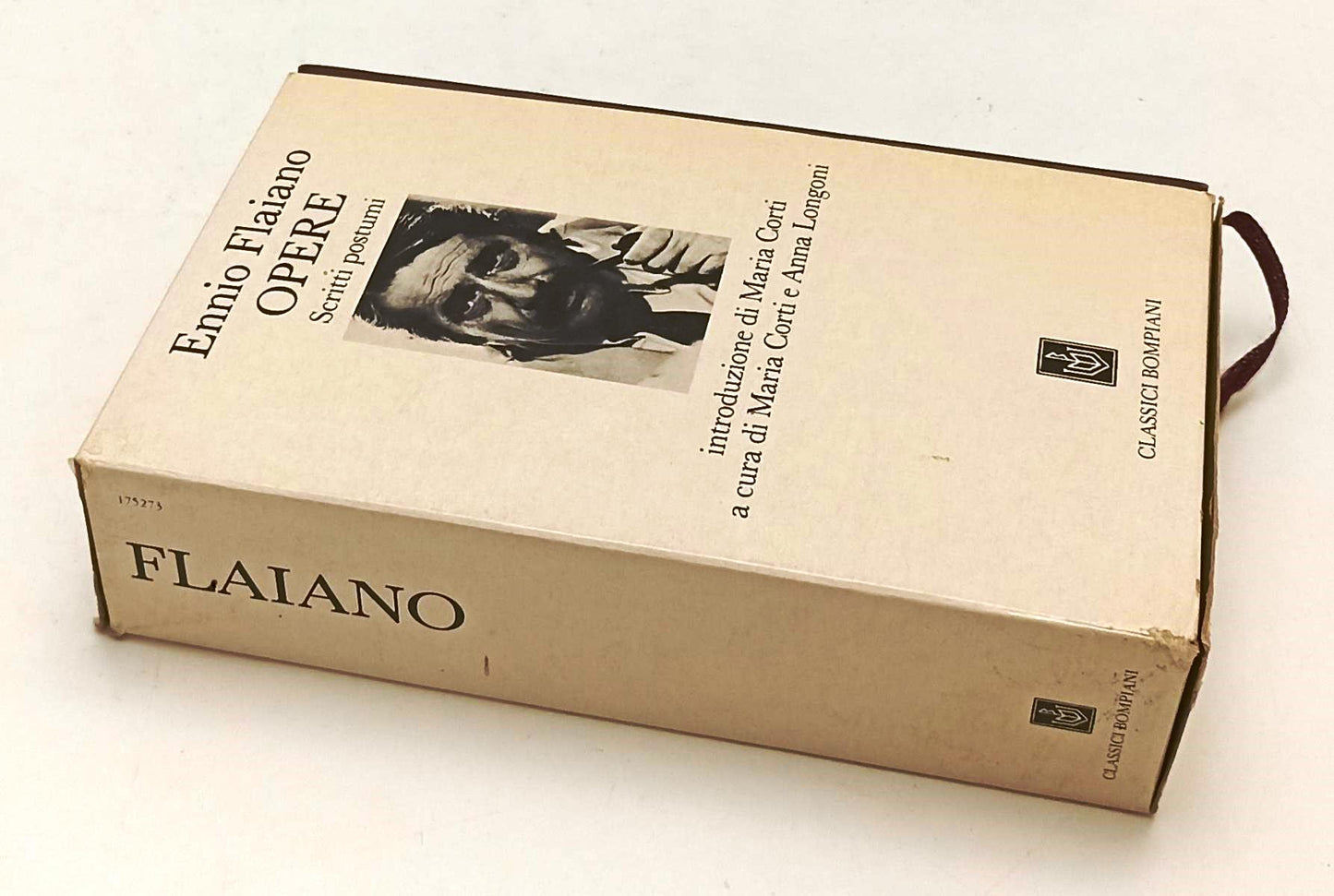 LN- OPERE SCRITTI POSTUMI - ENNIO FLAIANO - BOMPIANI- CLASSICI- 1a- 1988- C- XFS