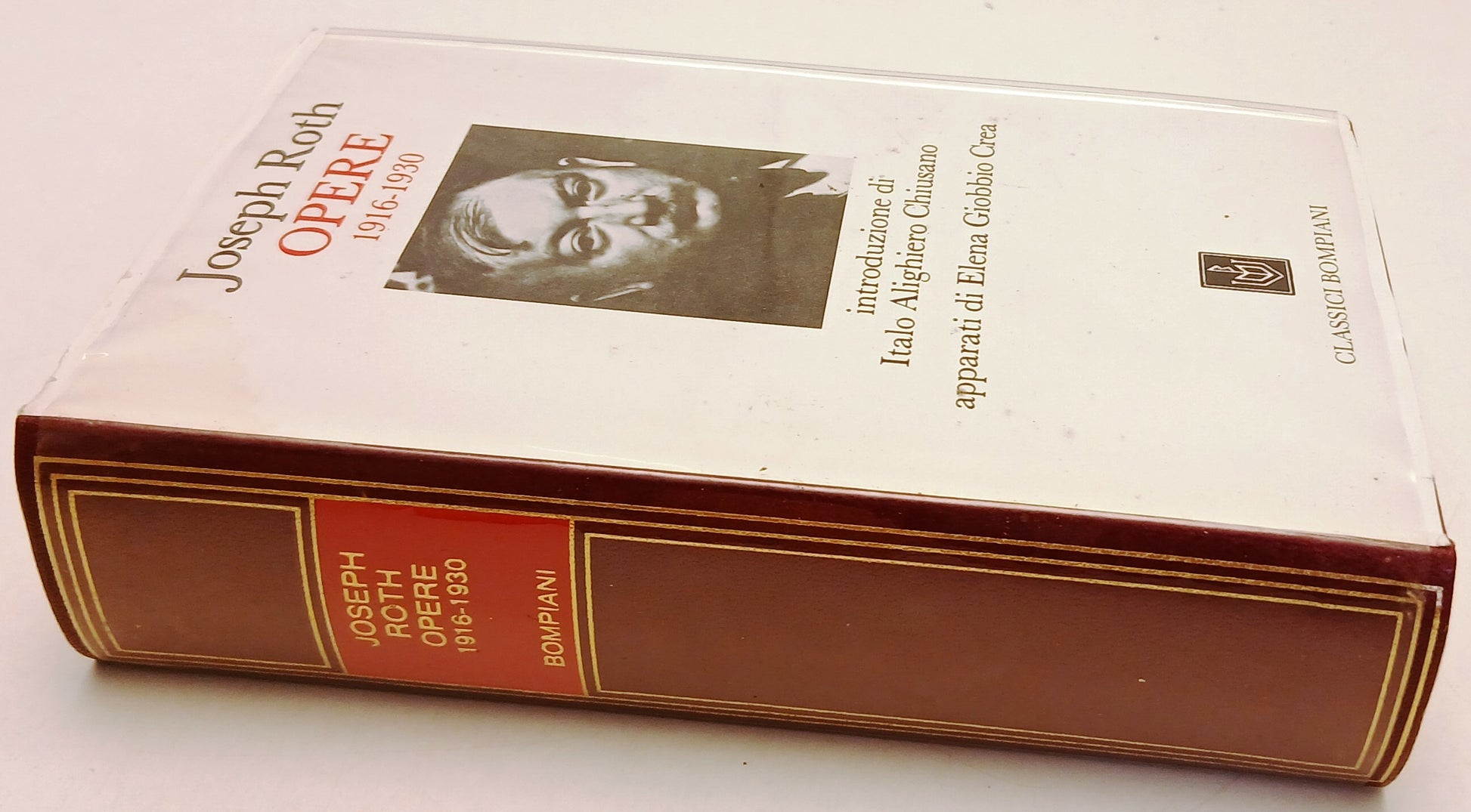LN- OPERE 1916-1930 - JOSEPH ROTH - BOMPIANI - CLASSICI- 1a ED.- 1987- CS- ZFS73