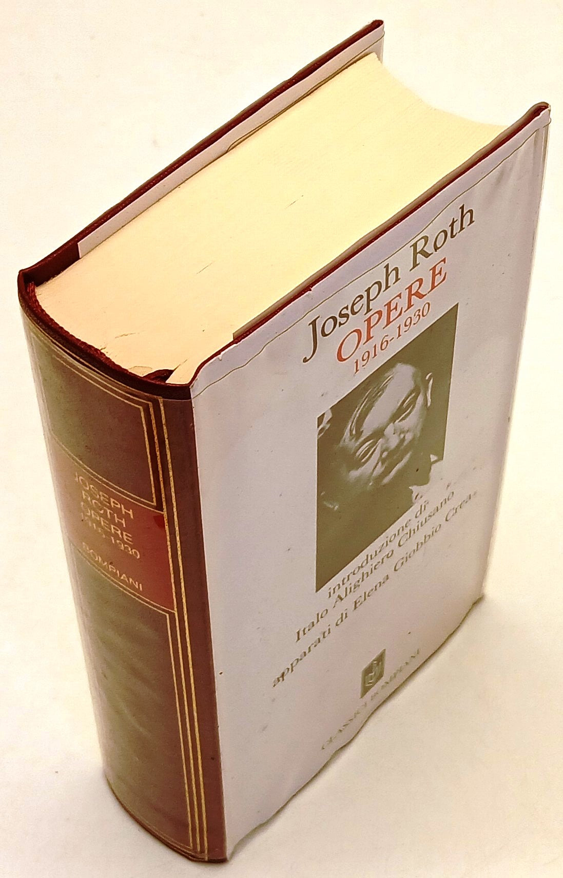 LN- OPERE 1916-1930 - JOSEPH ROTH - BOMPIANI - CLASSICI- 1a ED.- 1987- CS- ZFS73