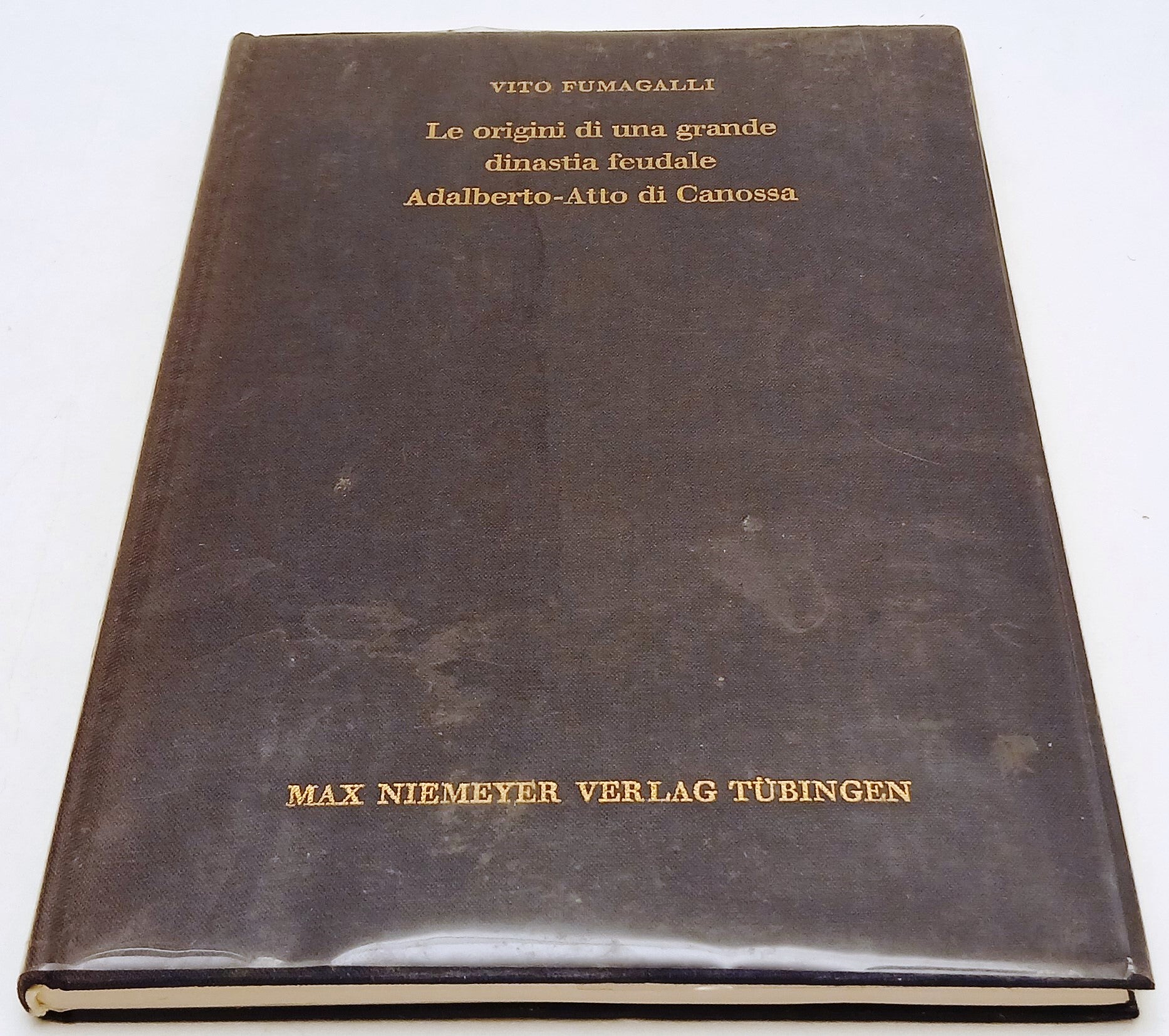 LS- ORIGINI GRANDE DINASTIA FEUDALE ADALBERTO ATTO DI CANOSSA- FUMAGALLI- XFS137