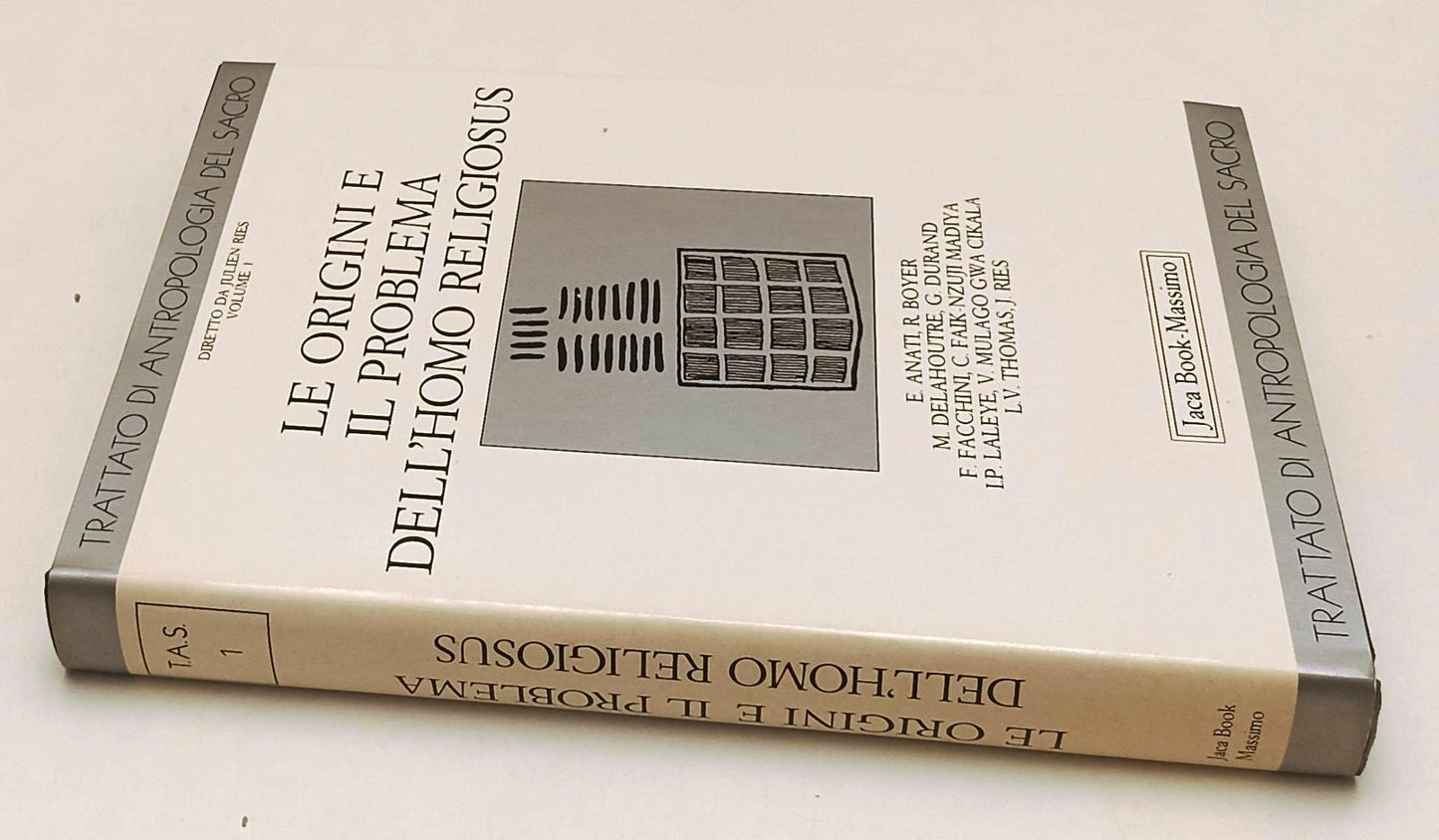 LS- LE ORIGINI E IL PROBLEMA DELL'HOMO RELIGIOSUS -- JACA BOOK --- 1989- CS- XFS