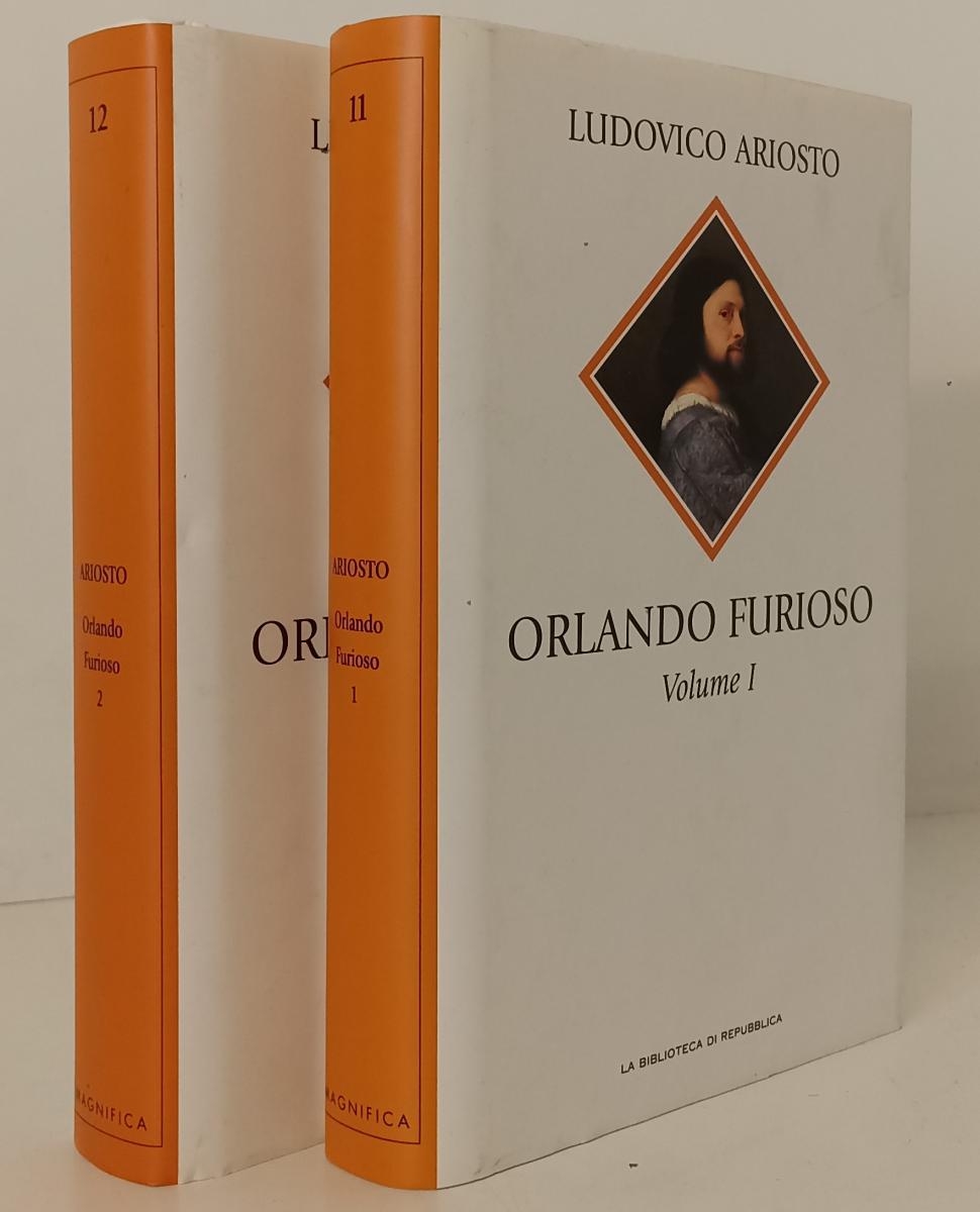 LN- ORLANDO FURIOSO 1/2 - ARIOSTO - BIBLIOTECA REPUBBLICA- MAGNIFICA- CS- YFS169