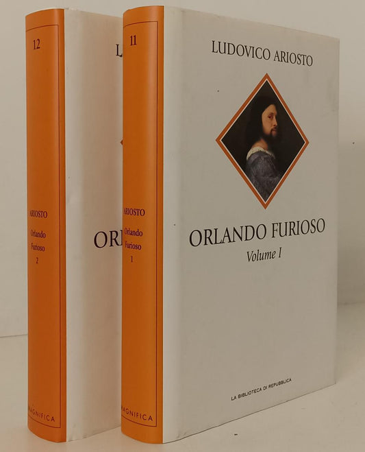 LN- ORLANDO FURIOSO 1/2 - ARIOSTO - BIBLIOTECA REPUBBLICA- MAGNIFICA- CS- YFS169